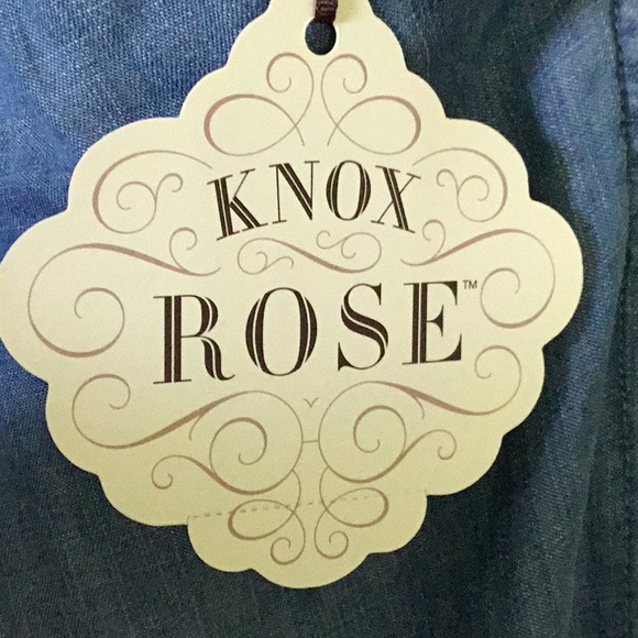 Knox Rose Jeans - NWT - attached tie belt - Picture 2 of 6